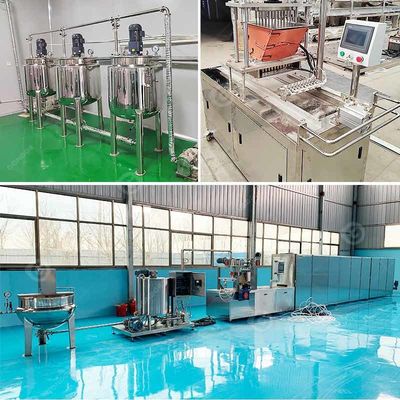 Hard Jelly Candy Deposit Machine Production Maquina Para Hacer Gomitas Bonbon Gummy Bear make Product Line