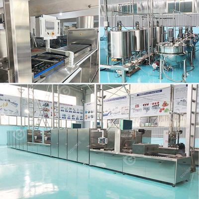 Lollypop Manufacture Automatic Hard Lollipop Candy Make Machine Small Flat Maker Dur Bonbon Production Line New Condition