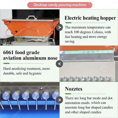 Scale Manual Coconut Small Lab Mini Candy Mint Gummy Chocolate Depositor Hard Maker Make Machine Price in India