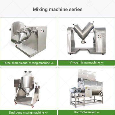 Small Multi-direction Movement Seasoning Multi Ingredient Granule Powder Whey Protein 3D Mix Spice Machine