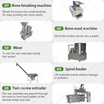 Floating Pellet Large Animal Food Pet Fish Produce Dog Treats Make Twin Screw Extruder Machine for Fis and That
