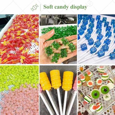 Fully Automatic Industrial Jelly Eyeball Candy Make Machine New Condition Complete Line to Create Gummies and Eye Gummy Candies