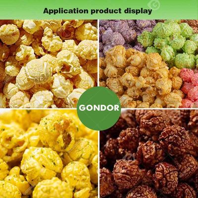 Professional New Large Gold Medal Popcorn Machine Air Gas Popper with Big Caramel Mixer for Pop Corn