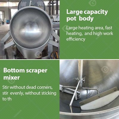 Automatic Sweet Commerciale De Popcorn De Gaz Industrial Hot Sale Make Popcorn Gas Manual Machine