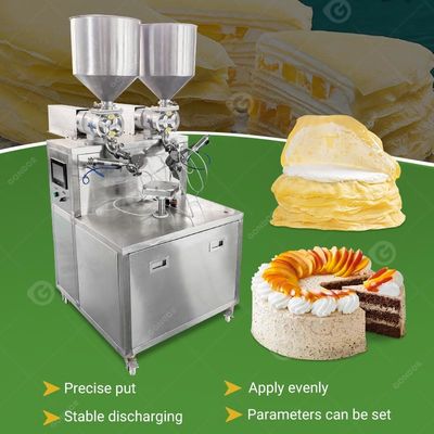Spread Cream Crepe Pneumatic Cover Butter Smear Make Machinary Layer Cake Decorate Machine and Henan