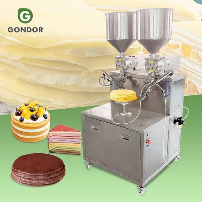 Battering Distribution Egg Cream Scribble Mango Smear Decorate Daubing Spreading Cake Automatic Machine