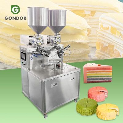 Automatic Frost Sprinkles Decorate Mousse Smear Dessert Egg Daubing Layer Cake Icing Creamy Machine