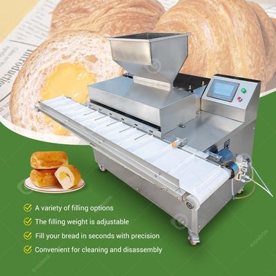 Croissant Macha Auto Jam Bread Injector Donut Automated Cheese Cream Puff Fill Inject Chocolate Machine