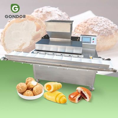Donuts Inject Fill Biscuit Bread Filler Machine Croissant Manual with Cream