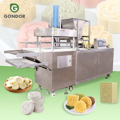 Electric Sesame Powder & Cloud Peanut Cake Molding Pressing Forming Machine New Condition-Tribute Slice Polvoron Maker Molder