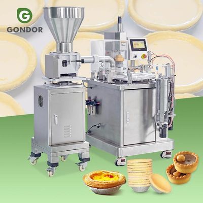 Puff Pastry Cheese Pie Crust Form Automatic Mold Egg Production Boat Make Pineapple Tart Shell Machine