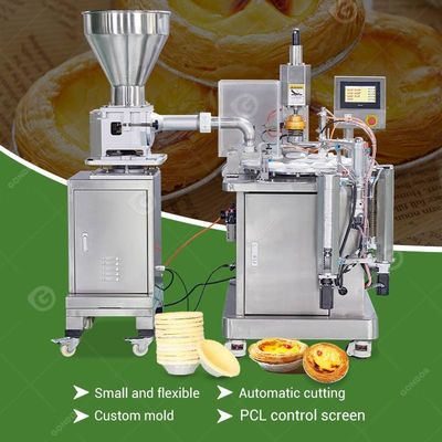 Puff Pastry Cheese Pie Crust Form Automatic Mold Egg Production Boat Make Pineapple Tart Shell Machine