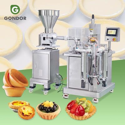 Mold Egg Production Automatic Crust Form Pineapple Puff Pastry Cheese Pie Boat Make Tart Shell Machine