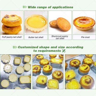 Presses Hot Sale Crust High Efficiency Custard Egg Tart Shell Pressing Maker Tartlet Form Cornish Pie Machine