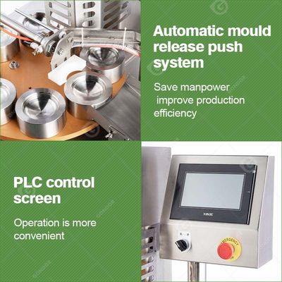 Presser Form Tartlet Production Line Custard Pastry Hand-Actuated Pie Crust Egg Tart Machine in and Out