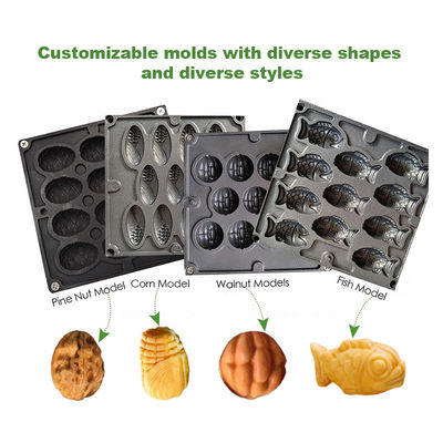 Automatic Gas Fish Mold South Korean Trade Deli Manjoo Custard Make Walnut Moshi Delimanjoo Manju Cake Taiyaki Machine