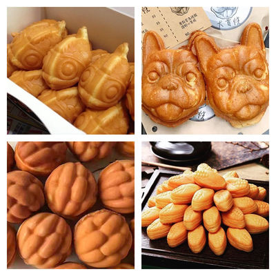 Automatic Gas Fish Mold South Korean Trade Deli Manjoo Custard Make Walnut Moshi Delimanjoo Manju Cake Taiyaki Machine