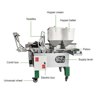 Manju Mesin Custom Electric Gas Snack Mini Walnut Fish Cake Moshi Machine Stuffed Bear Waffle Maker Taiyaki Helados