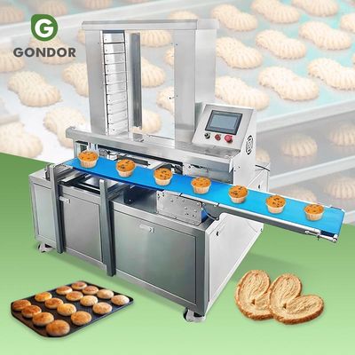 Electric Mochi Bake Maamoul Mooncake Cookie Pastry Tray Aligning Arrange Machine for Bakery New Condition