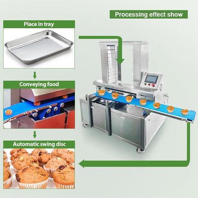 Uyghur Bread Arrange/Aligning Save Labor Hand Kubba Maamoul Tray Arrange Machine
