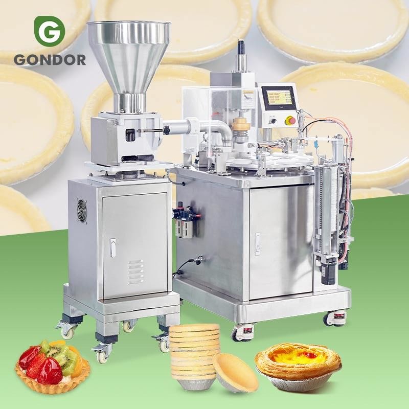 High Efficiency Maker Custard Egg Tart Shell Pressing Crust Hot Sale Tartlet Form Presses Cornish Pie Machine
